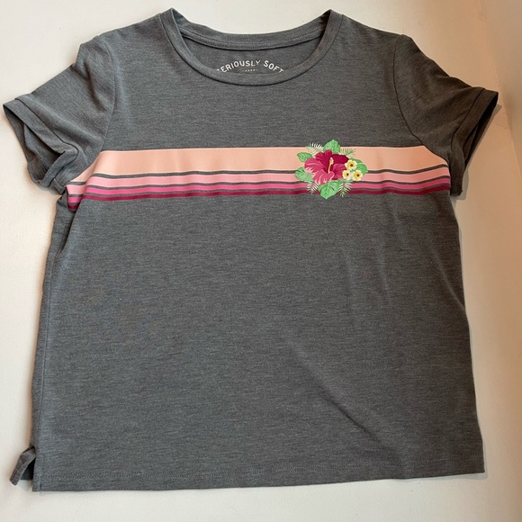 Aeropostale Cropped Tee - Picture 1 of 3